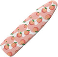 Sweet Peach Ironing Board Cover 15 x 54 Inch, Fruit Pattern Standard Ironing by Daulesho