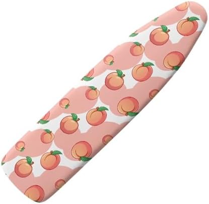 Sweet Peach Ironing Board Cover 15 x 54 Inch, Fruit Pattern Standard Ironing by Daulesho