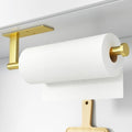 Paper Towel Holder Under Cabinet, Self-Adhesive or Drilling by susswiff