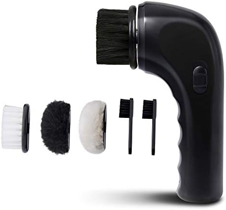 Electric Shoe Cleaner Brush, Electric Shoe Polisher Brush Shoe Shiner Dust by Sansent