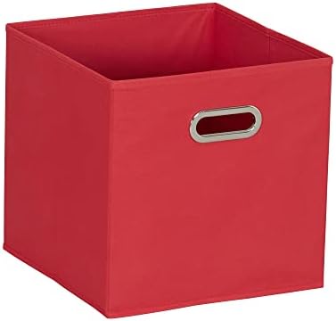 Household Essentials Foldable Fabric Storage Cubes 6-Pack – 11x11x11 Stackable - Image 5