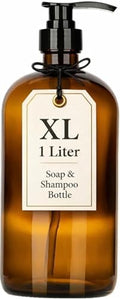 32 Ounce Glass Large Soap Dispenser by KITCHENTOOLZ