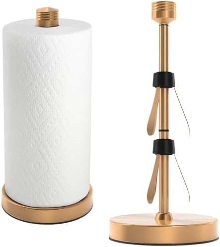 Heavy-Duty Stainless Steel Paper Towel Holder by DearHousehold