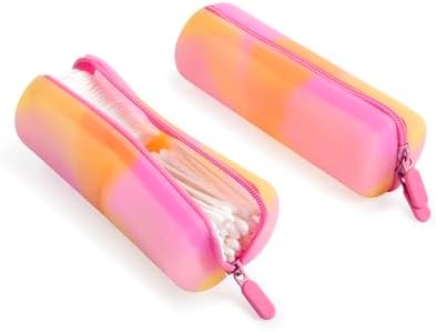 Cotton Round Swab Travel Case, 2-in-1 Beauty Organizer - Image 2