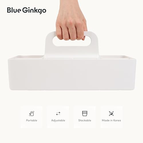BLUE GINKGO Stackable Organizer Caddy, Made in Korea - Image 5