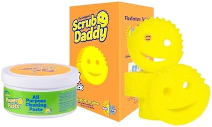 Scrub Daddy Sponges & PowerPaste XL Value Pack by ScrubDaddy
