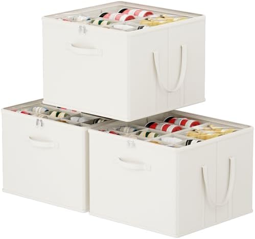 Lifewit Shoe Storage Organizer for Closet, Holder Box, 3 Pack by Lifewit