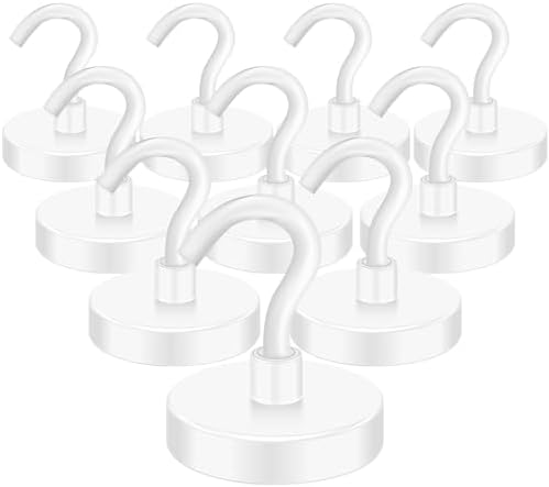 MIKEDE Magnetic Hooks Heavy Duty Cruise Essentials 120LBS Strong Magnets by MIKEDE