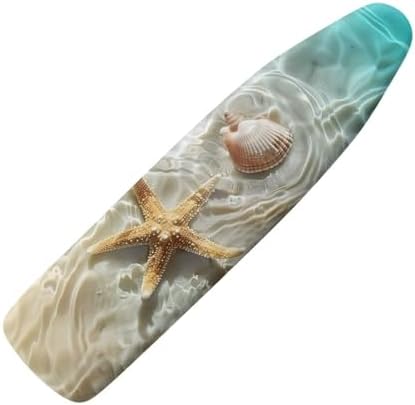 Household Iron Board Covers, Starfish Shell Beach Print Ironing Board Cover by Wanzuoeng
