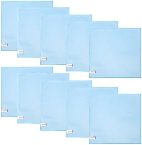 iDeaology 10 Pack XL Streak Free Premium Microfiber Glass Cleaning Cloth - Image 7