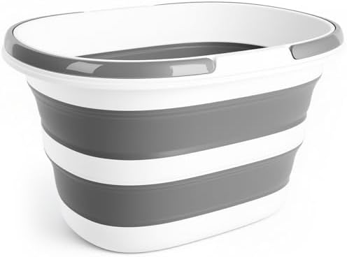 Collapsible Mop Bucket with Handle by Craftend