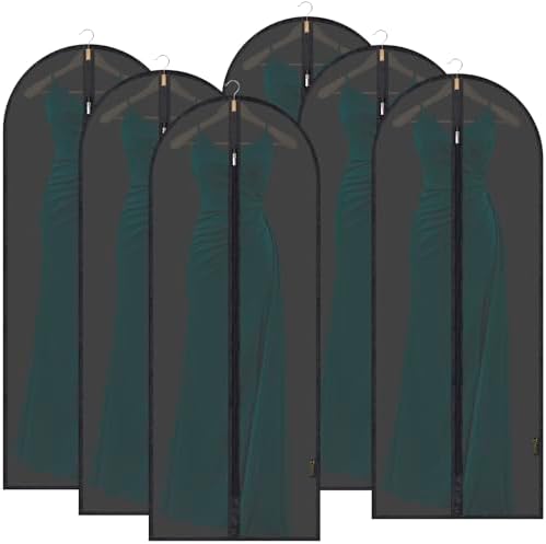 BALEINE 6PK Garment Bags for Hanging Clothes by BALEINE