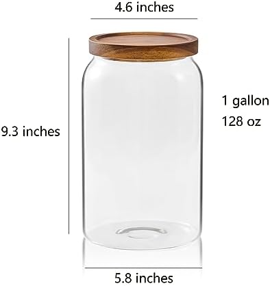 Sweejar Large Glass Candy Jars - Image 2