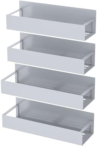 HuggieGems 4 Pack Magnetic Spice Storage Rack Organizer - Image 5
