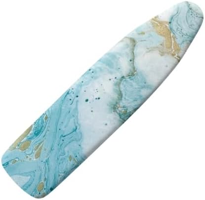 GLENLCWE Teal Marble Ironing Board Cover All Standard Thick Ironing Boards by GLENLCWE