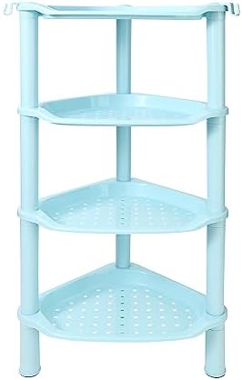 4 Tier Corner Shower Caddy, Plastic Shower Organizer - Image 4