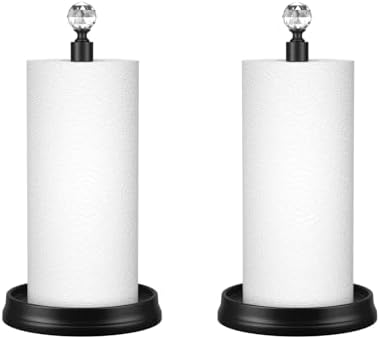 KASUNTO Paper Towel Holder, Steel Paper Towel Holder Countertop by Kasunto