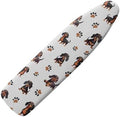 Heatproof Ironing Board Cover Dachshund Dog Paw Print Pattern Ironing Board by Unknown