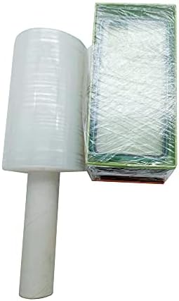 Stretch Wrap Clear Plastic Wrap Roll 6 inch X 1000Ft 80 Guage Industrial Mini - Image 3