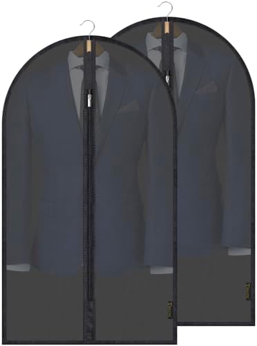 BALEINE 2PK Garment Bags for Hanging Clothes by BALEINE