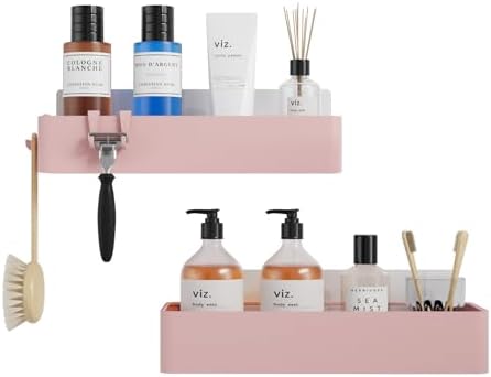 Kitsure Shower Caddy Adhesive, Stylish Shower Organizer - Image 3