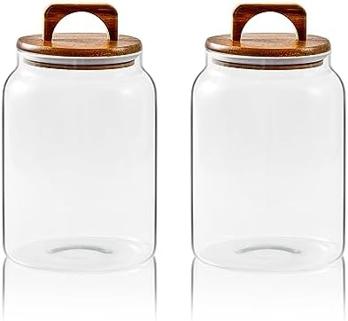 Sweejar Glass Jars for Laundry Room Organization, 90 ounce Laundry Pods by Sweejarco1949