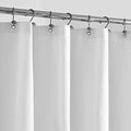 ALYVIA SPRING 72x90 Extra Long Waterproof Fabric Shower Curtain Liner White by ALYVIASPRING