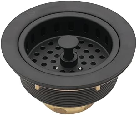 Westbrass A2165-12 4-1/4" OD Post Style Large Kitchen Basket Strainer - Image 3