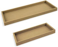 Spacewiser Countertop & Vanity Silicone Tray – 2 PC Set by Spacewiser
