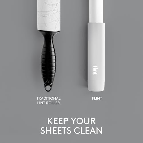 Flint Classic White Retractable Mini Lint Roller - Image 6