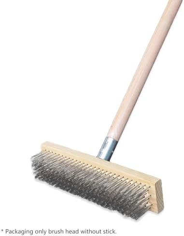 Stainless Steel Wire Floor Brush Head Multipurpose Steel Metallic Wire Deck - Image 5