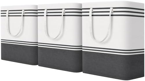 TranquilRelax 3-Pack Laundry Basket, Laundry Hamper by Unknown