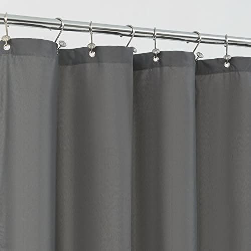ALYVIA SPRING Waterproof Fabric Shower Curtain or Liner Dark Gray by ALYVIASPRING