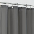 ALYVIA SPRING Waterproof Fabric Shower Curtain or Liner Dark Gray by ALYVIASPRING