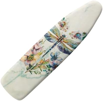 Dragonfly Ironing Board Cover Standard Size 15 x 54 Stain Resistant Fasteners by Vanideaoty