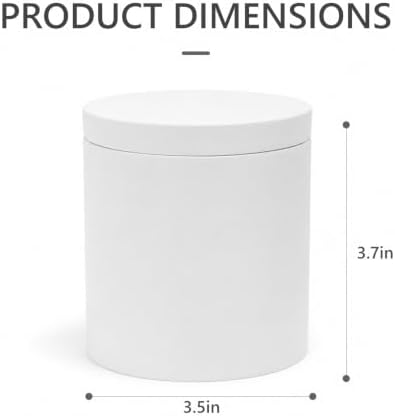 Qtip Holder Dispenser, Bathroom Jar - Image 3