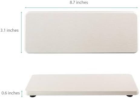 NiuYichee 2Pcs Stone Soap Trays Water Absorbing Diatomite Coaster - Image 2