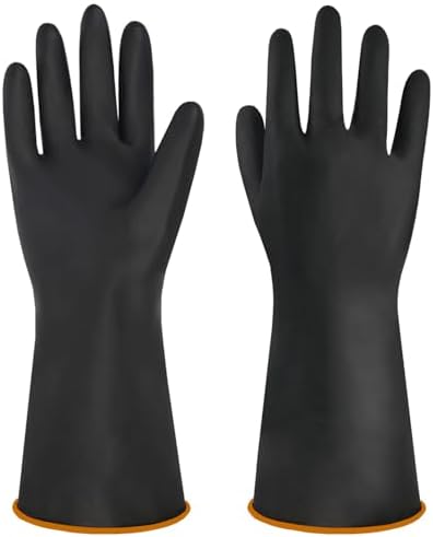 Chemical Resistant Latex Gloves by JustSeen