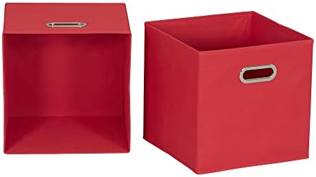 Household Essentials Foldable Fabric Storage Cubes 6-Pack – 11x11x11 Stackable - Image 4