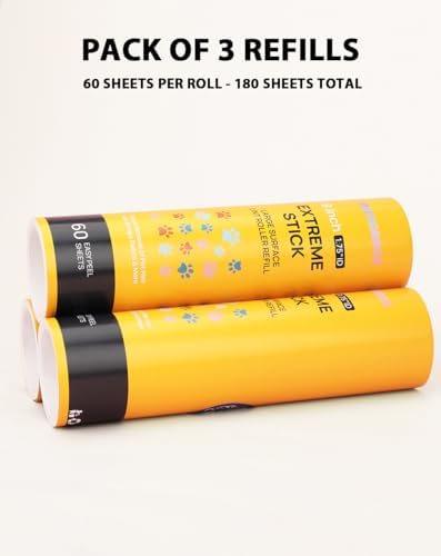 8 inch Large Lint Roller Refills - Image 3
