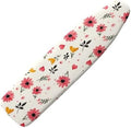 Red Floral Ironing Board Cover Soft Fabric Cover by Darisoco