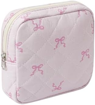 RSRSLEII Mini Quilted Makeup Pouch by RSRSLEII