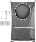 Hanging Laundry Hamper, Over The Door Laundry Bag by fahombag