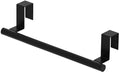 Cabinet Door Towel Bar, Kitchen Towel Holder, Matte Black by Qflushor