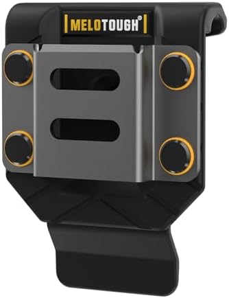 MELOTOUGH Drill Holder for Tool Belt, Drill Holster, Tape Measure Holder by MELOTOUGHWORKGEAR