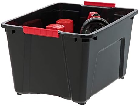 IRIS USA 6-Pack 32 Quart Storage Bins - Image 6