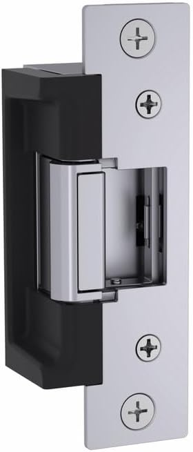 HES Hardware - Assa Abloy HES 7000C Electric Strike Complete Pack, Designed to Address pre-Loaded Doors and with in-Frame Horizontal adjustability, Color: Satin Stainless Steel, Model: 7000C-630