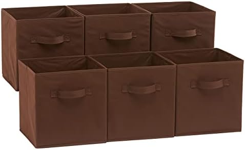 Amazon Basics Collapsible Fabric Storage Bins by AmazonBasics