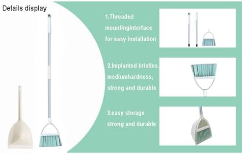 Mini Broom with Dustpan for Kids, Little Housekeeping Helper Set - Image 4