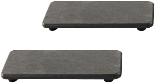 NiuYichee 2Pcs Stone Soap Trays Water Absorbing Diatomite Coaster by NiuYichee
